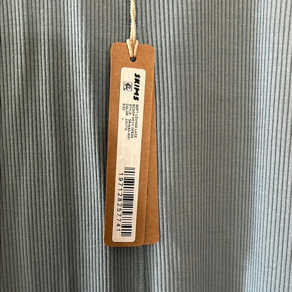 Skims Soft Lounge Blue Maxi Dress - Picture 4 of 5